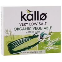 Kallo Very Low Salt Vegetable Stock Cubes